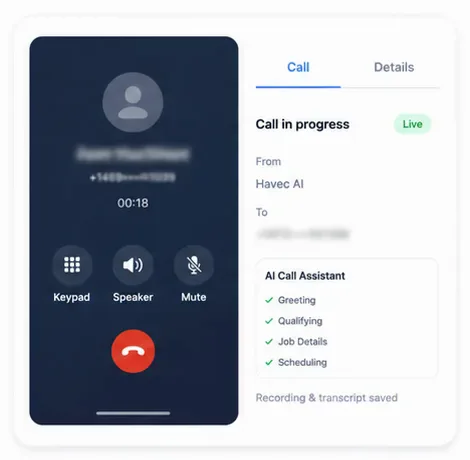 Step 2: Calling
